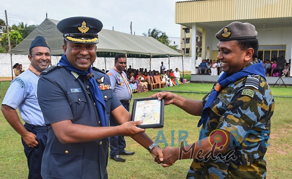 Air Scouts Membership Badge Awarding Ceremony