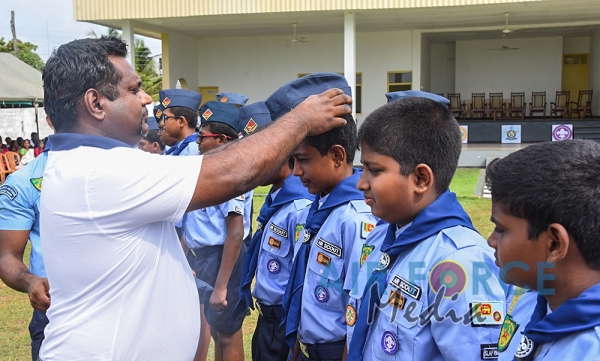Air Scouts Membership Badge Awarding Ceremony