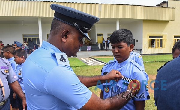 Air Scouts Membership Badge Awarding Ceremony