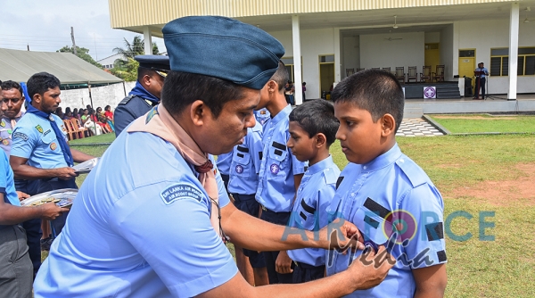 Air Scouts Membership Badge Awarding Ceremony