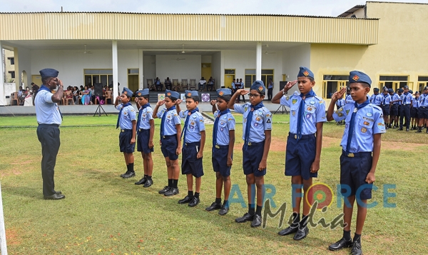 Air Scouts Membership Badge Awarding Ceremony