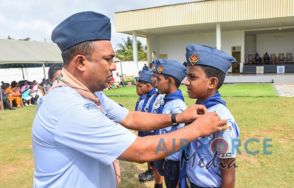 Air Scouts Membership Badge Awarding Ceremony