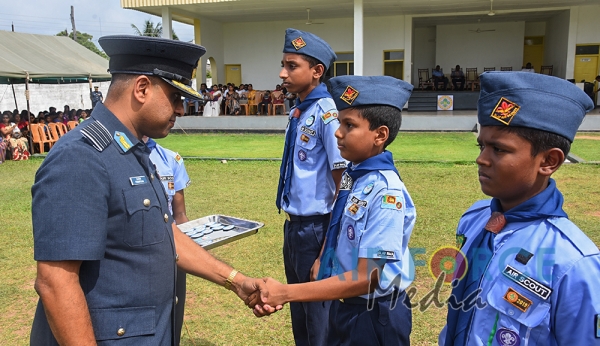 Air Scouts Membership Badge Awarding Ceremony