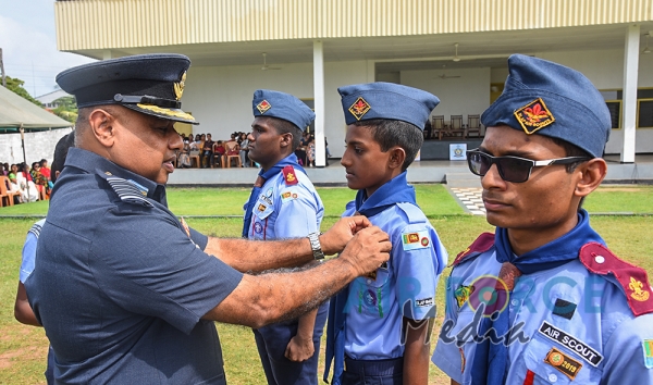 Air Scouts Membership Badge Awarding Ceremony