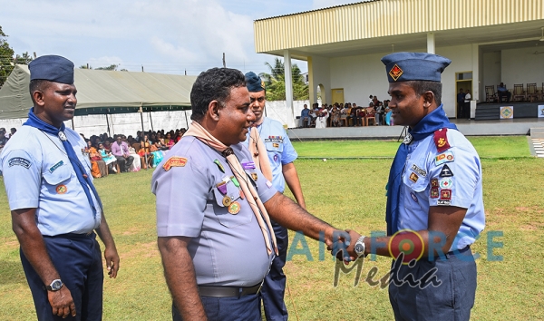 Air Scouts Membership Badge Awarding Ceremony