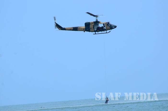 Sea Rescue Demonstration and Training at Valvettithurai