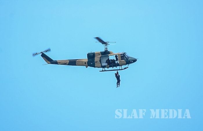 Sea Rescue Demonstration and Training at Valvettithurai