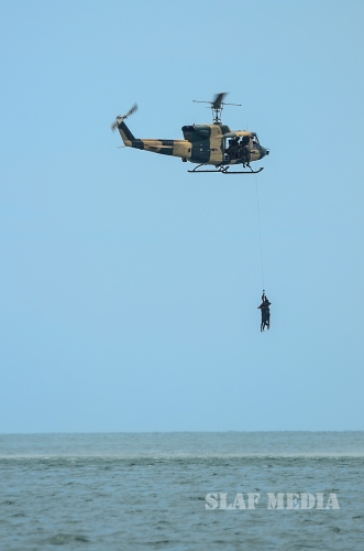 Sea Rescue Demonstration and Training at Valvettithurai