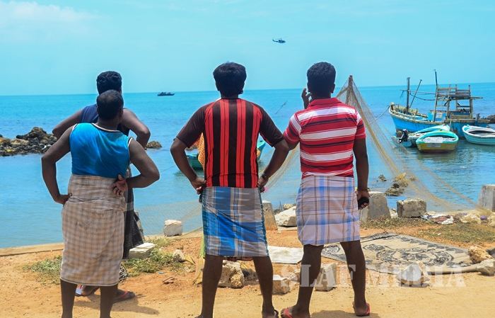 Sea Rescue Demonstration and Training at Valvettithurai