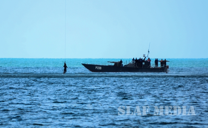Sea Rescue Demonstration and Training at Valvettithurai