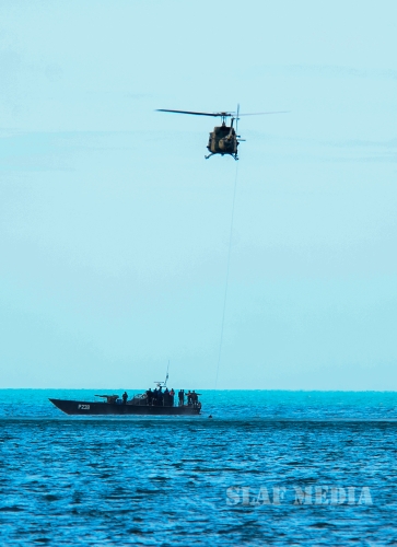 Sea Rescue Demonstration and Training at Valvettithurai