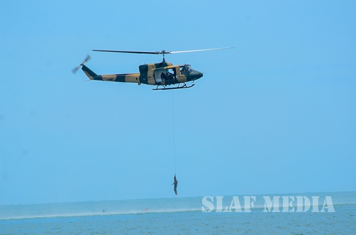 Sea Rescue Demonstration and Training at Valvettithurai