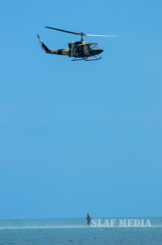 Sea Rescue Demonstration and Training at Valvettithurai