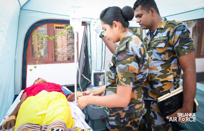 AROGYA
MAITRI BHISHM CUBE PROVIDES CRITICAL MEDICAL SUPPORT IN FLOOD-AFFECTED
AREAS