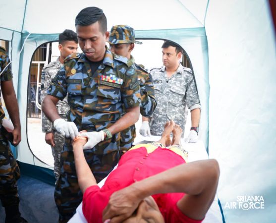 AROGYA
MAITRI BHISHM CUBE PROVIDES CRITICAL MEDICAL SUPPORT IN FLOOD-AFFECTED
AREAS