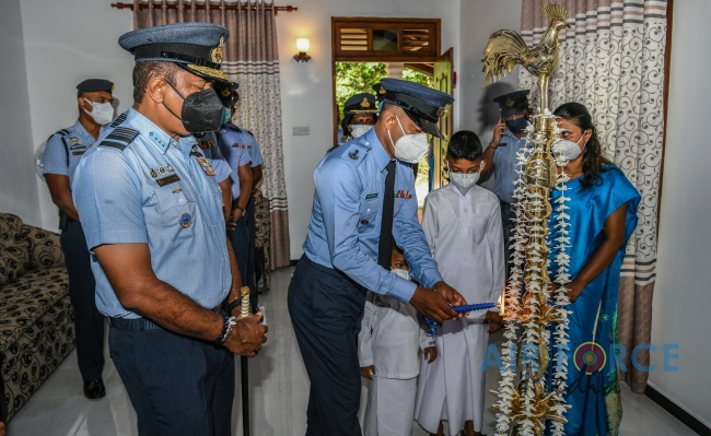 SLAF SEVA VANITHA UNIT CONDUCTS HOUSE WARMING CEREMONY