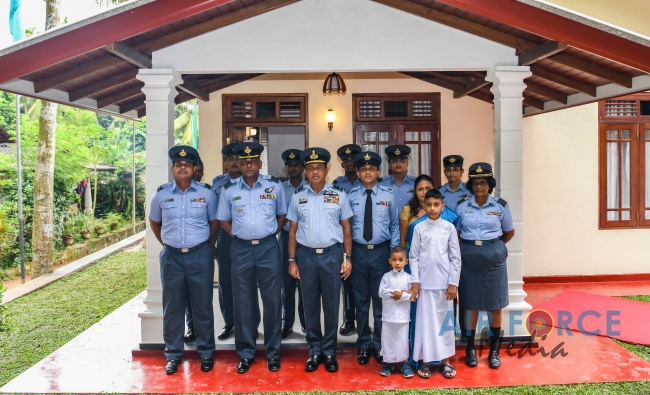 SLAF SEVA VANITHA UNIT CONDUCTS HOUSE WARMING CEREMONY