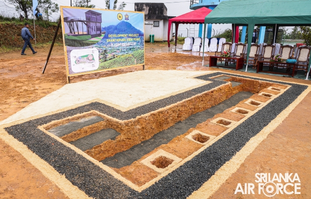 FOUNDATION STONE LAYING CEREMONY OF THE SHANTHIPURA VIEW POINT
PROJECT NUWARA ELIYA