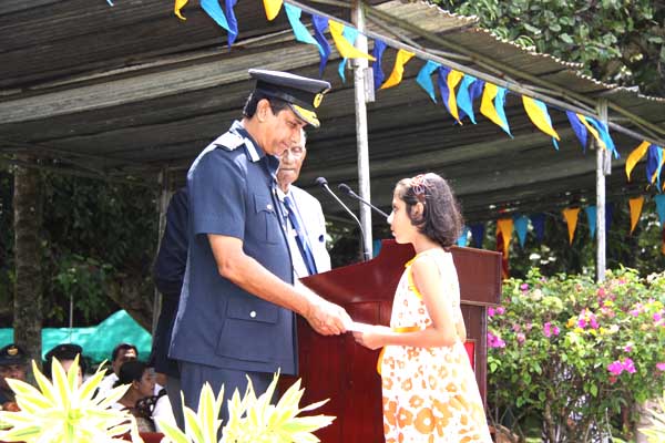 The Commander of the Air Force Air Chief Marshall Roshan Goonetilleke was the Chief Guest Sir John Kothalawala Defence university