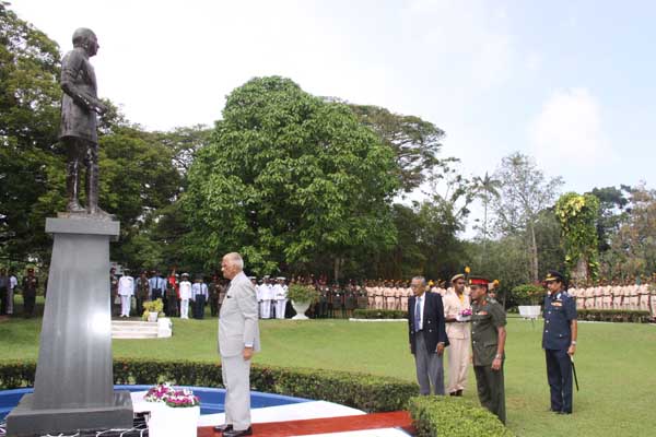 The Commander of the Air Force Air Chief Marshall Roshan Goonetilleke was the Chief Guest Sir John Kothalawala Defence university