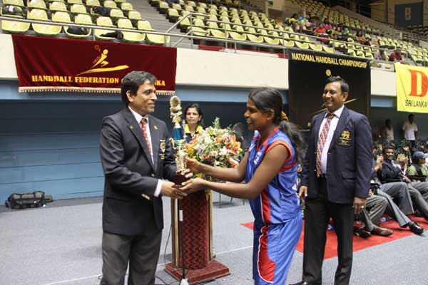 SLAF becomes Women’s Hand Ball Champions
