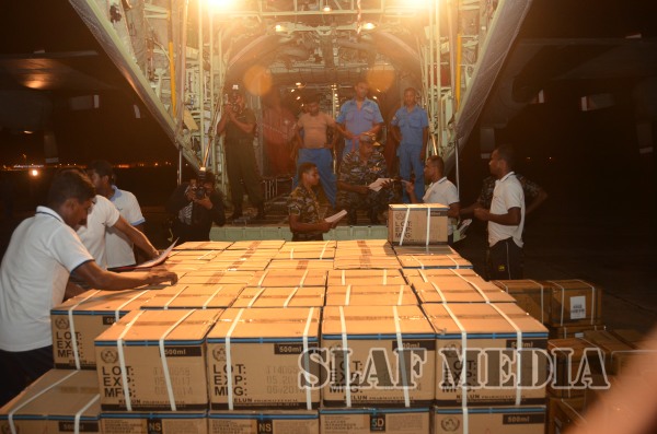 Rescue
& Relief Contingents Fly on SLAF C 130 to Nepal to Assist
Earthquake Victims