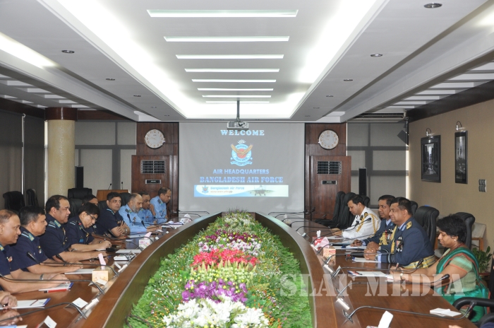 Commander of the Sri Lanka Air Force Visits Bangladesh