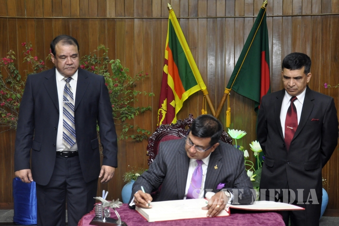 Commander of the Sri Lanka Air Force Visits Bangladesh