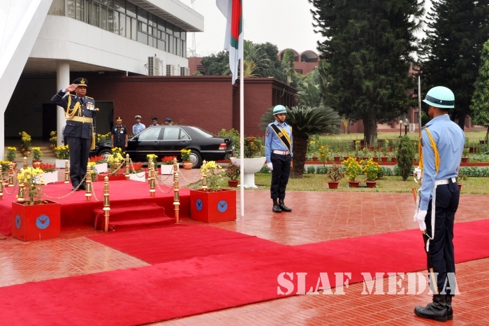 Commander of the Sri Lanka Air Force Visits Bangladesh