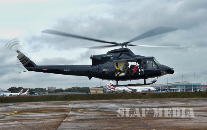 SLAF Rescued Capsized Fishermen in Negombo Pitipana Sea