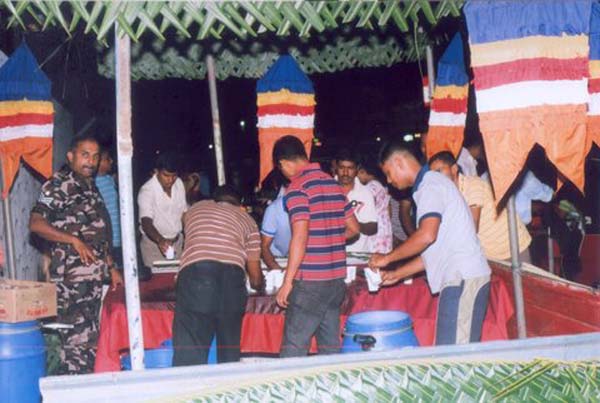 SLAF Station Ekala Celebrate Vesak SLAF Station Ekala Celebrate Vesak