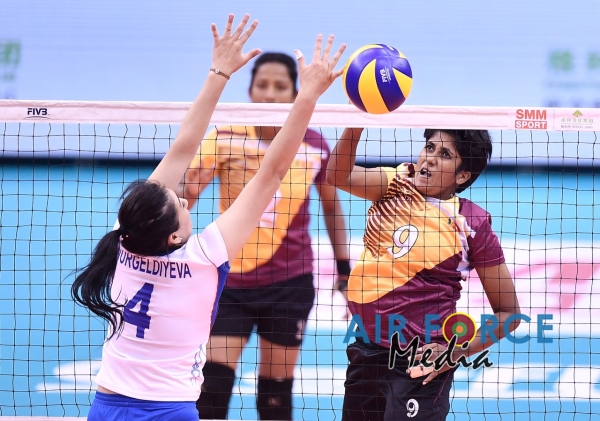 Air Force Women’s Volleyball team marks first victory at Asian Women’s Club Volleyball Championship-2019 ” 2019