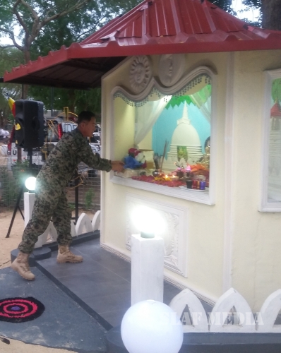 Sri lanka Aviation Unit in South Sudan Celebrates Vesak 2016