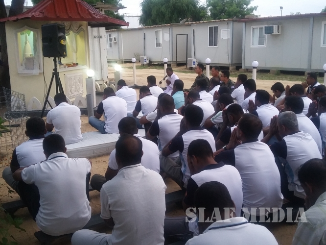 Sri lanka Aviation Unit in South Sudan Celebrates Vesak 2016