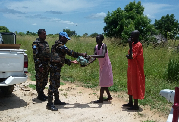 Sri lanka Aviation Unit in South Sudan Celebrates Vesak 2016
