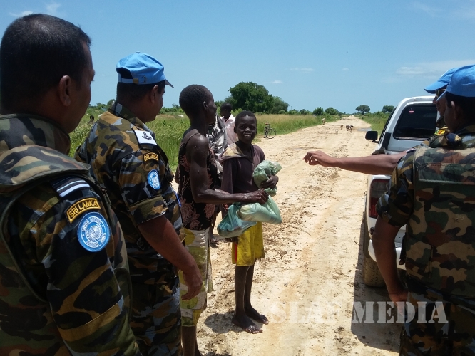 Sri lanka Aviation Unit in South Sudan Celebrates Vesak 2016