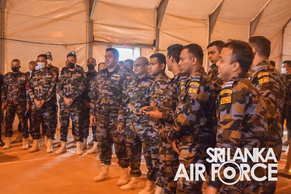 NO. 7 SLAF AVIATION CONTINGENT IN MINUSCA CELEBRATES THE 74TH INDEPENDENCE