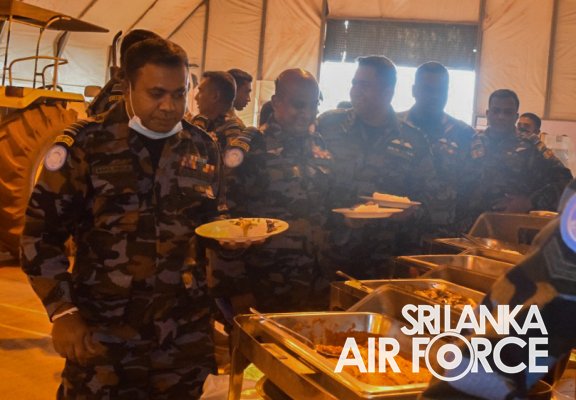 NO. 7 SLAF AVIATION CONTINGENT IN MINUSCA CELEBRATES THE 74TH INDEPENDENCE