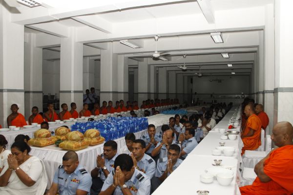 60th Anniversary Commemoration Ceremony – Alms Giving At Sri Dalada Maligawa