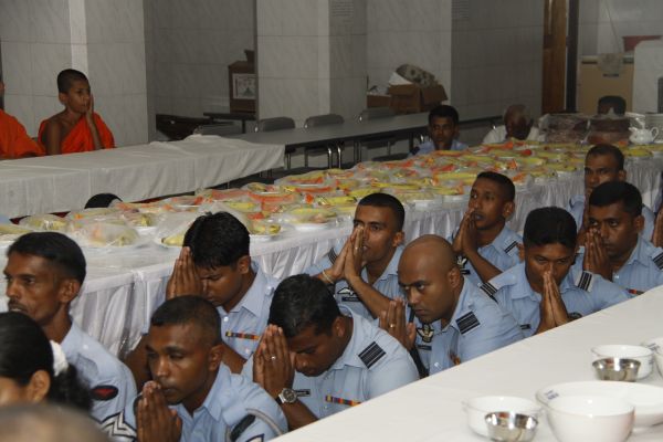 60th Anniversary Commemoration Ceremony – Alms Giving At Sri Dalada Maligawa