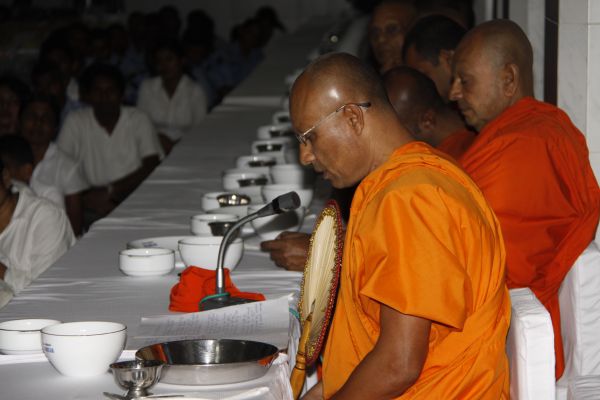 60th Anniversary Commemoration Ceremony – Alms Giving At Sri Dalada Maligawa