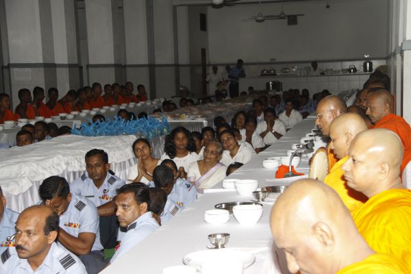 60th Anniversary Commemoration Ceremony – Alms Giving At Sri Dalada Maligawa