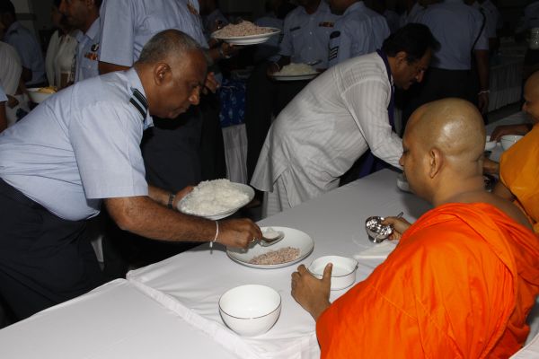 60th Anniversary Commemoration Ceremony – Alms Giving At Sri Dalada Maligawa