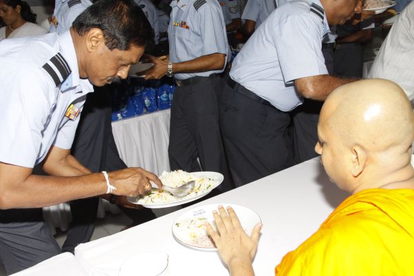 60th Anniversary Commemoration Ceremony – Alms Giving At Sri Dalada Maligawa