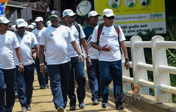 “Climb the Peak, Protect the Nature” Clean Up Project at Sri Pada Mountain by SLAF for the 2nd Consecutive Year