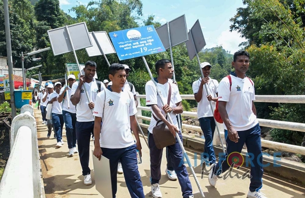 “Climb the Peak, Protect the Nature” Clean Up Project at Sri Pada Mountain by SLAF for the 2nd Consecutive Year
