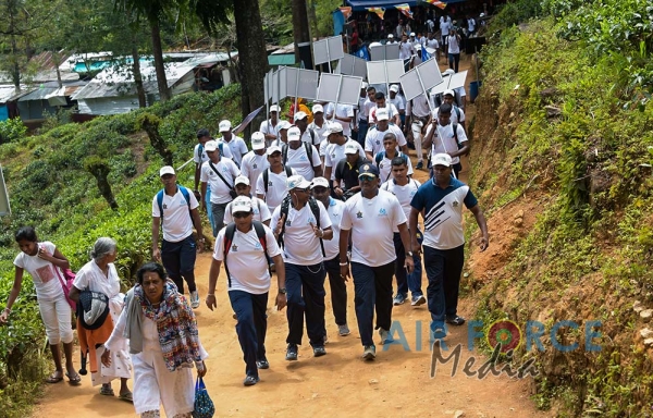 “Climb the Peak, Protect the Nature” Clean Up Project at Sri Pada Mountain by SLAF for the 2nd Consecutive Year