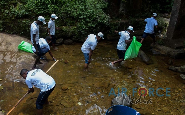 “Climb the Peak, Protect the Nature” Clean Up Project at Sri Pada Mountain by SLAF for the 2nd Consecutive Year