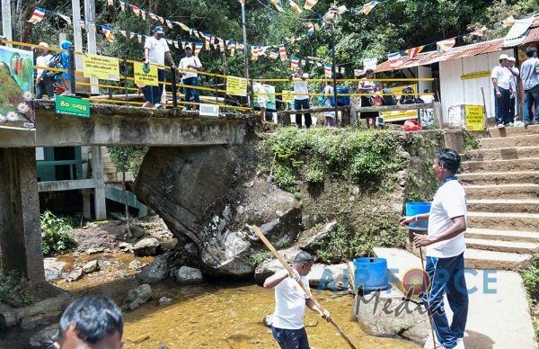 “Climb the Peak, Protect the Nature” Clean Up Project at Sri Pada Mountain by SLAF for the 2nd Consecutive Year