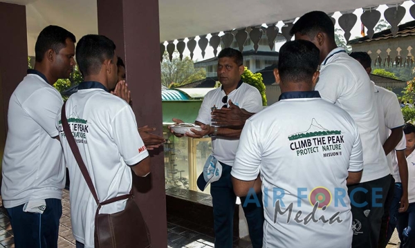 “Climb the Peak, Protect the Nature” Clean Up Project at Sri Pada Mountain by SLAF for the 2nd Consecutive Year